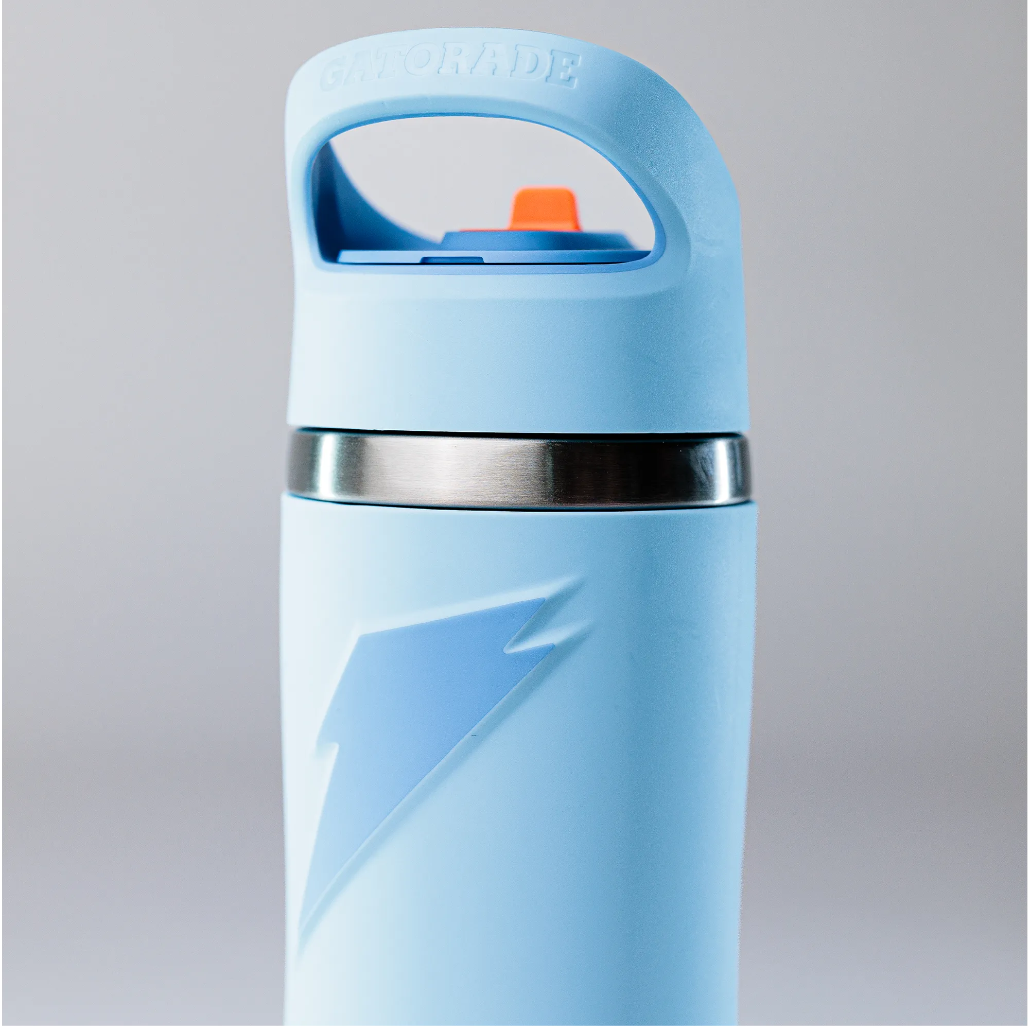 Stainless Steel Overtime Bottle Straw Cap - Blue