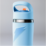 Stainless Steel Overtime Bottle Straw Cap - Blue