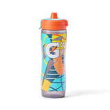 Gx Patterned Water Bottle - Montage Green