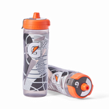 Gx Patterned Water Bottle - Montage Black