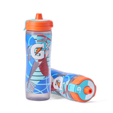 Gx Patterned Water Bottle - Montage Blue