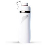 Stainless Steel Overtime Bottle Screw Cap - White