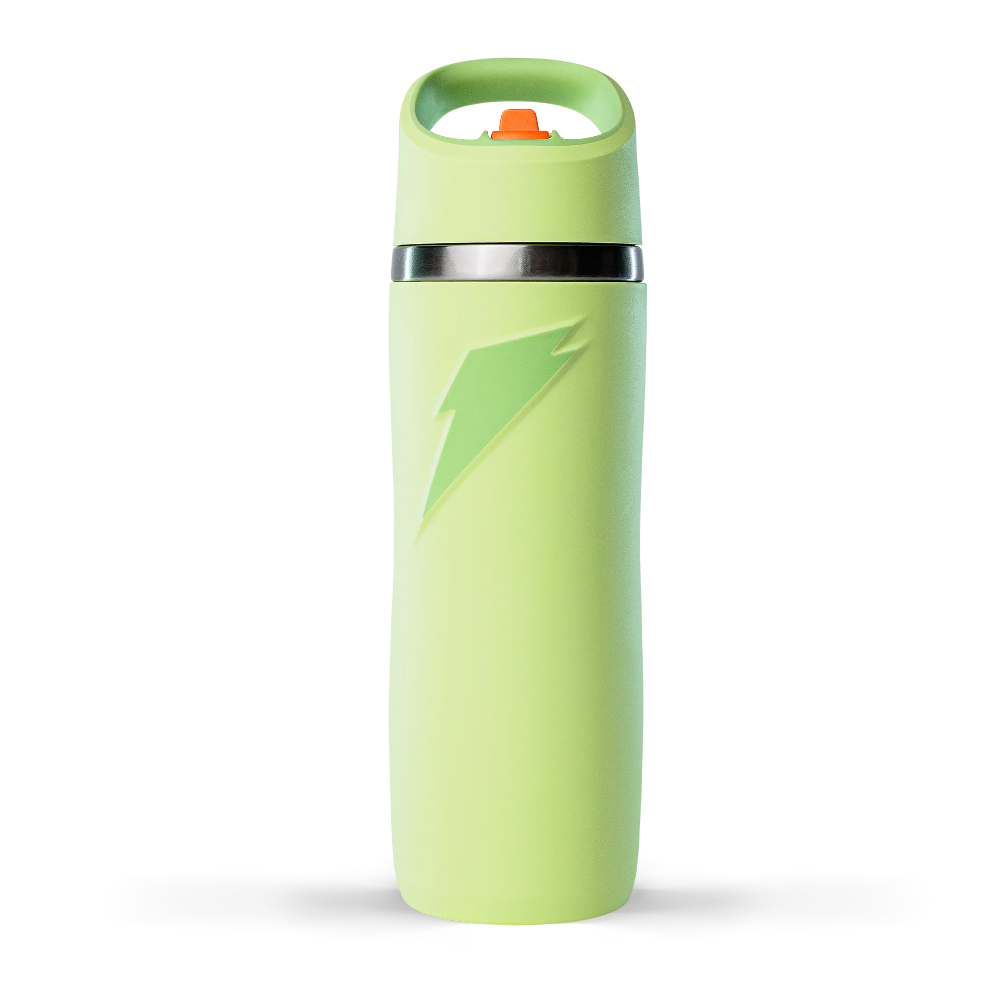 Stainless Steel Overtime Bottle Straw Cap - Yellow