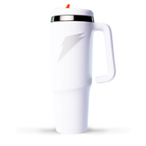 Stainless Steel Crossover Stainless Steel Tumbler - White