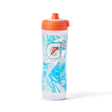 Gx Patterned Water Bottle - Marble White