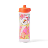 Gx Patterned Water Bottle - Marble Yellow