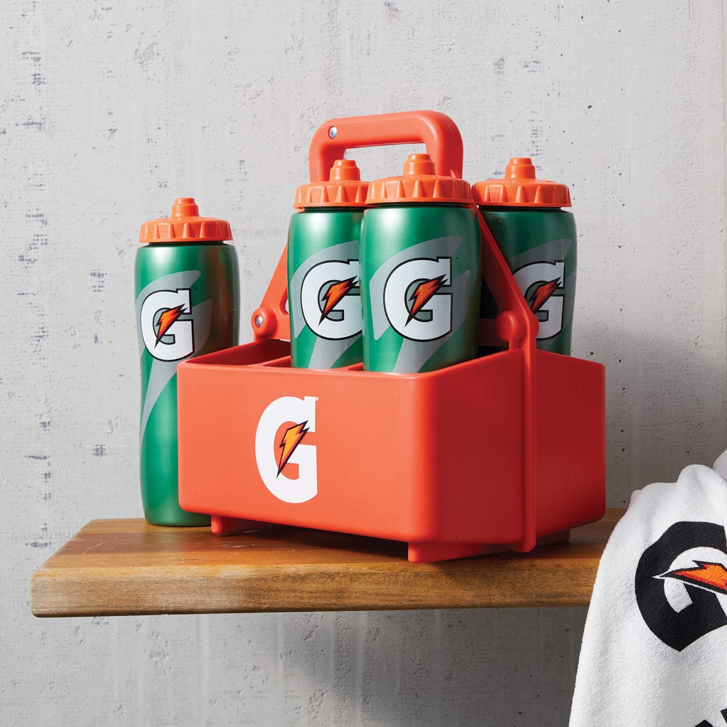 Bundle: Pack of 24 Contour Squeeze Bottles + 4 Bottle Carriers